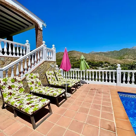 Villa Nuria, Private Pool, Parking, Bbq, 5 Minutes From Frigiliana, Nerja And Its Beaches, Easy Access Frigiliana